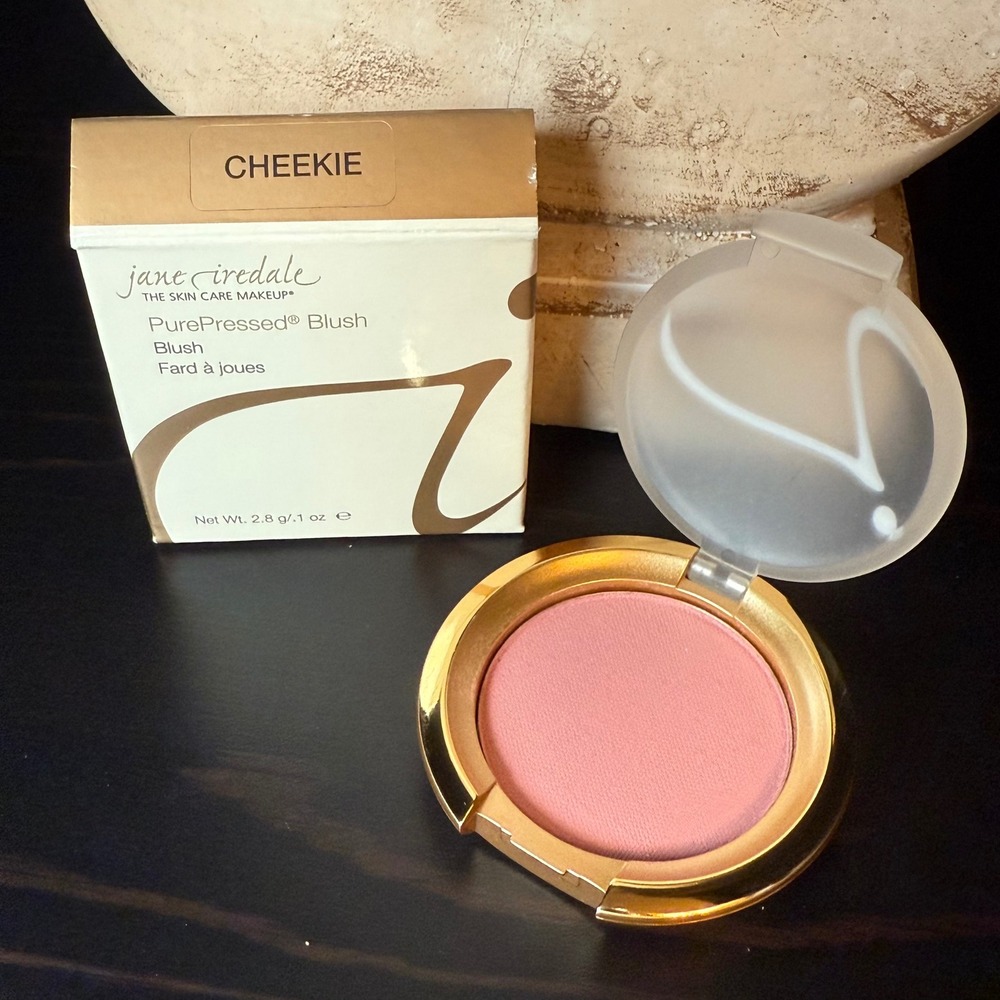 Jane Iredale PurePressed Blush Cheekie Mineral Makeup Pink Matte 2.8g .1oz NIB